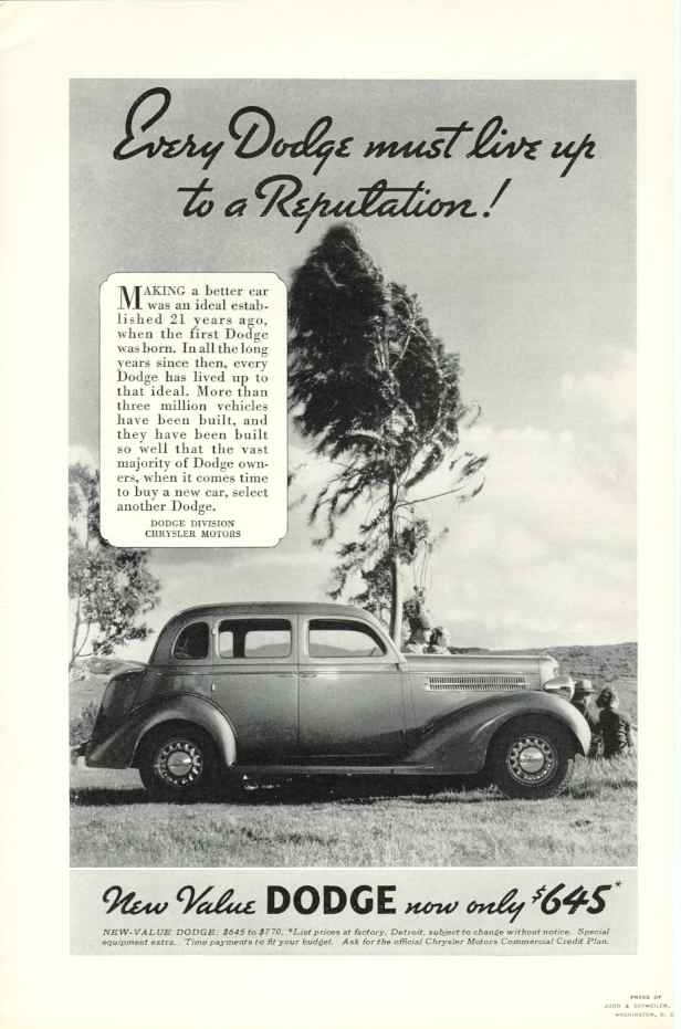 1935 Dodge 6